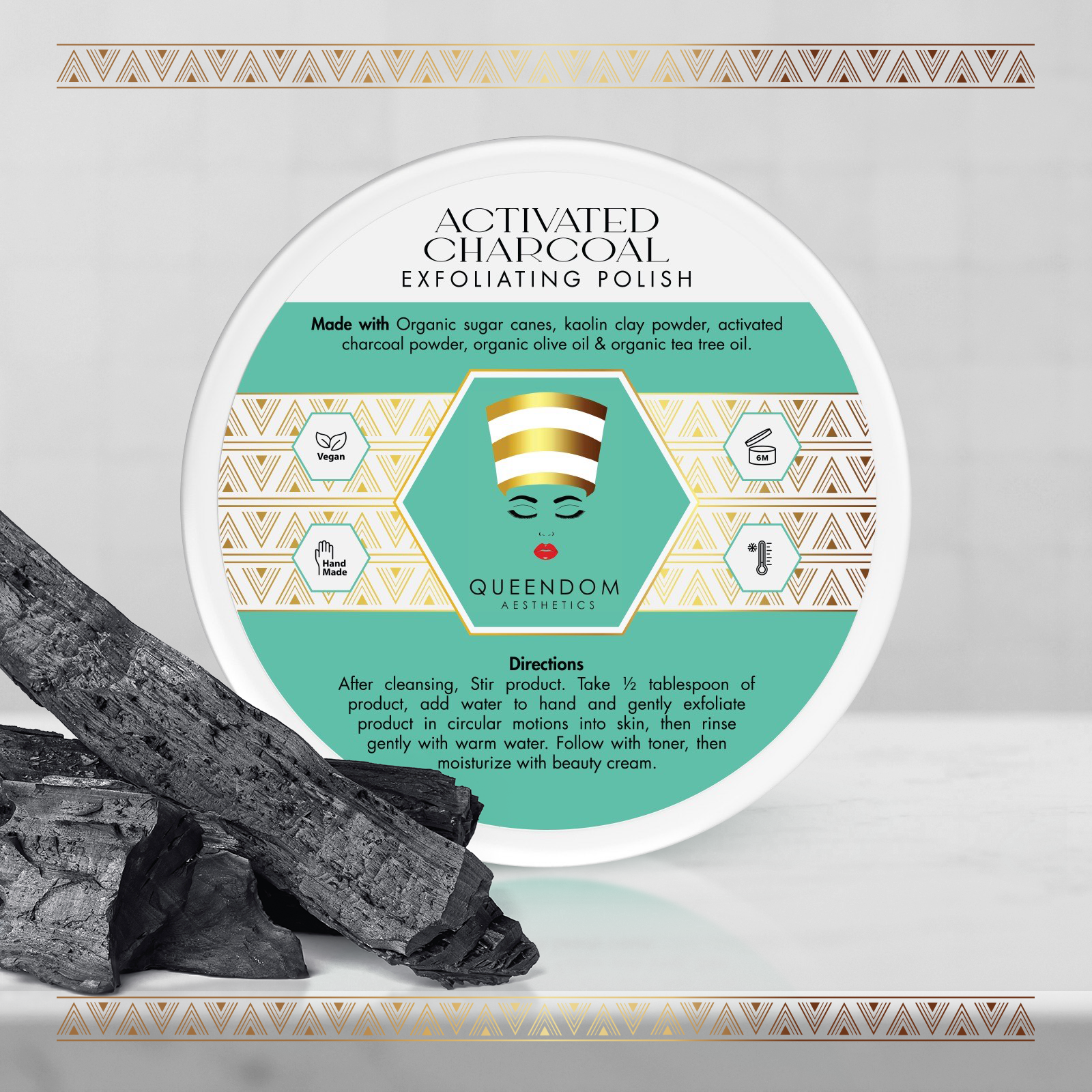 Activated Charcoal Acne Polish